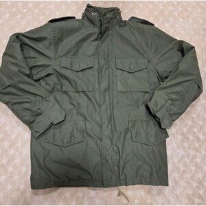 Fox Outdoor M-65 Field Jacket Mens Small Olive Green Quilted Liner Cold Weather